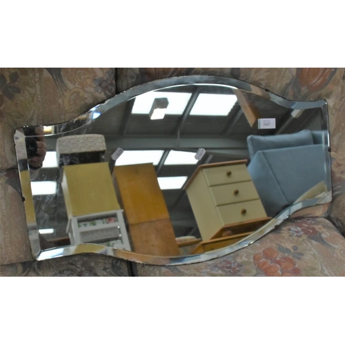 3167 - Vintage Bevelled Wall Mirror