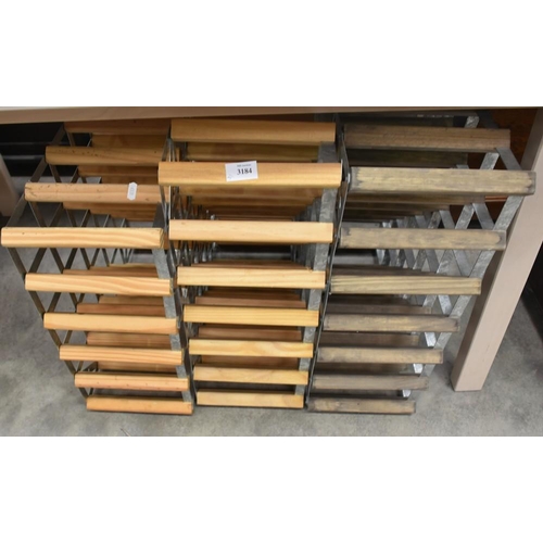 3184 - 3 Wine Racks