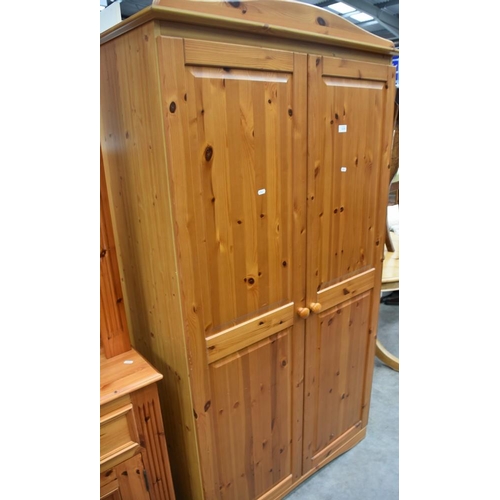 3219 - Pine Wardrobe