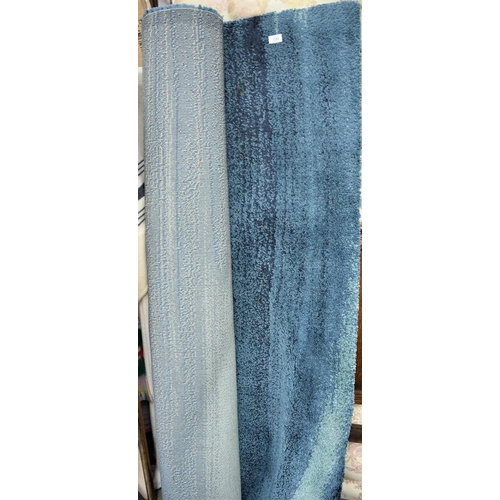 3253 - Modern Blue Wool Rug