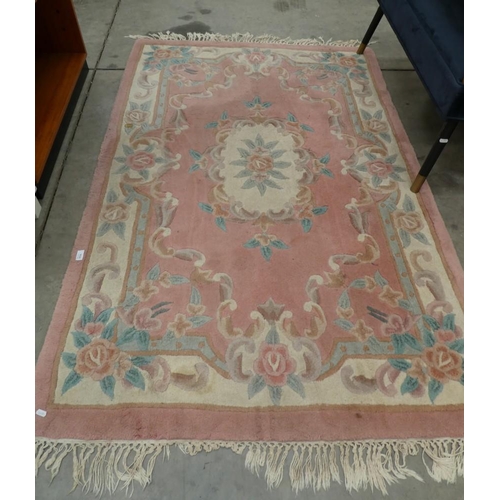 3316 - Chinese Floral Rug - 125cm x 183cms