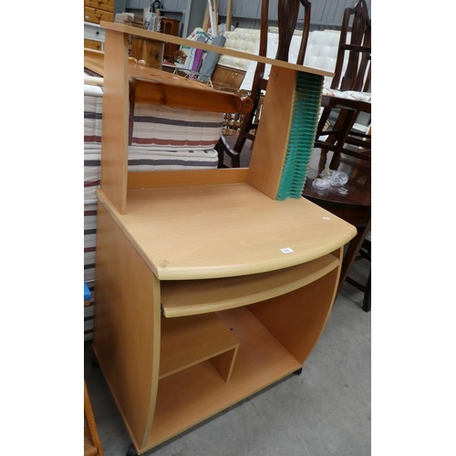 3362 - Beech Computer Desk