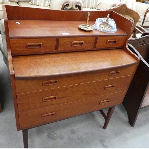 3383 - Vintage Teak Dressing Chest