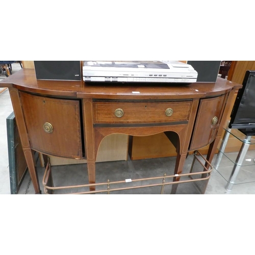 3388 - Victorian Mahogany Breakfront Sideboard