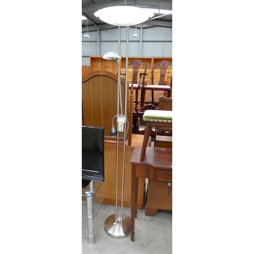 3391 - Uplighter with Reading Lamp