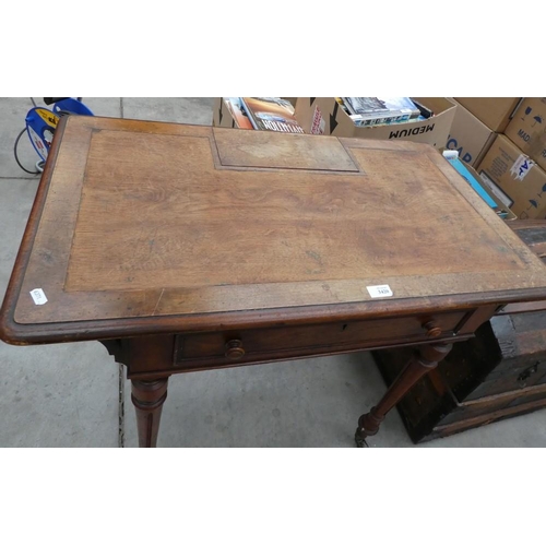 3420 - Late Victorian Mahogany Writing Table