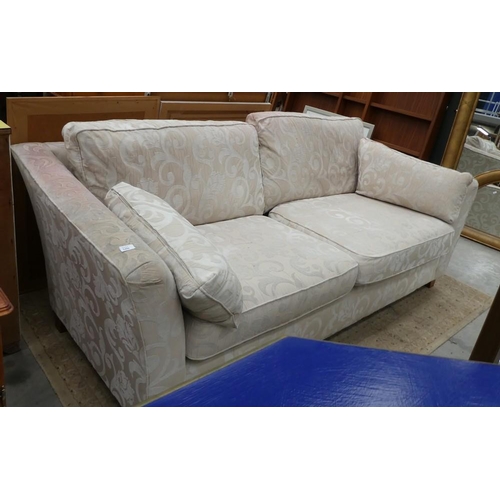 3456 - Fabric Upholstered 3 Seat Settee