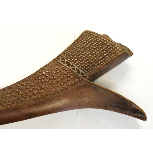 2033 - Fijian Sali Ironwood War Club (110cms Long)