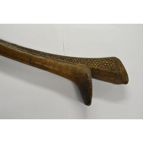 2018 - Fijian Sali Ironwood War Club (101cms long)