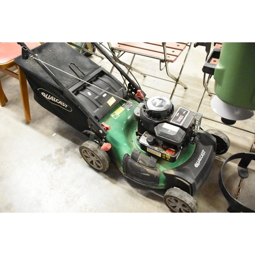 Qualcast petrol deals lawnmower