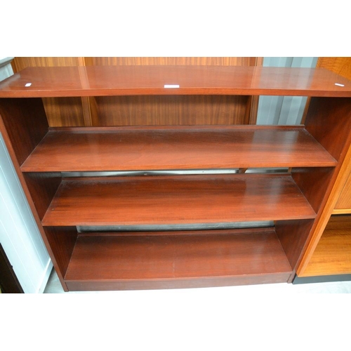 3014 - Mahogany Open Bookcase