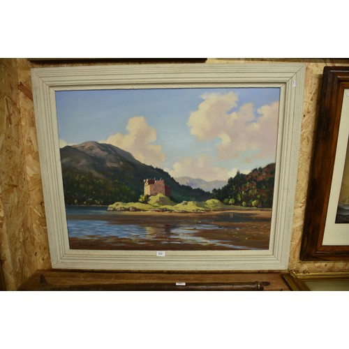 2010 - Large Framed Oil Painting - 