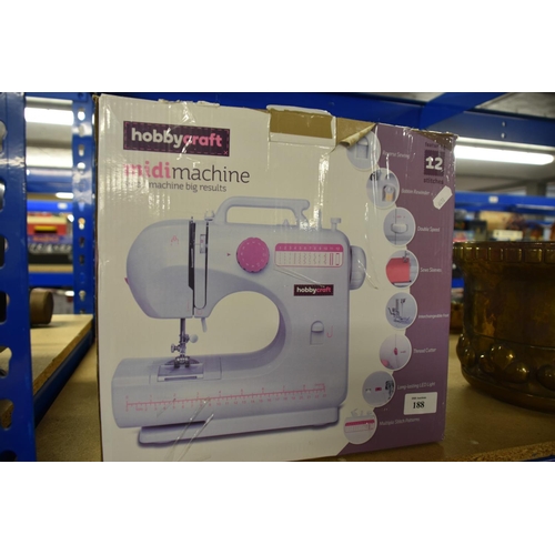 188 - Hobbycraft Midi Sewing Machine