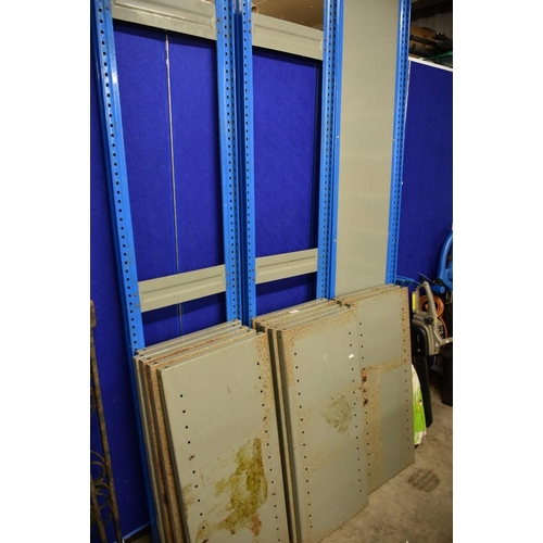 20 - Quantity Of Metal Workshop Shelving