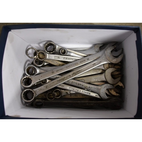 29 - Box Of Open Ended Ring Spanners