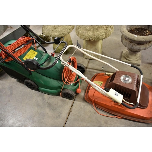 44 - Power-Trak 340 Electric Lawnmower & GLE Hover Mower