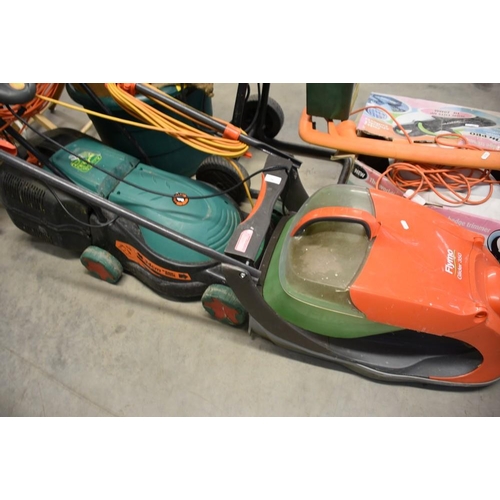 56 - Black & Decker Electric Lawnmower & Flymo Glider 350 Lawnmower