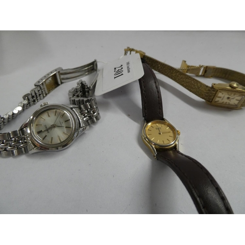 2301 - 3 Ladies Seiko Wristwatches