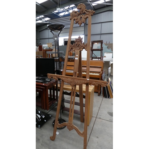 3321 - Large Hardwood Display Easel