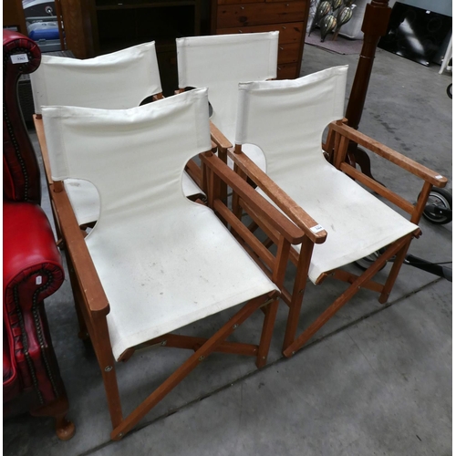 3364 - Set of 4 Directors Chairs