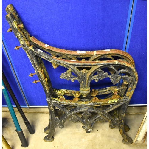 15 - Victorian Garden Chair Ends