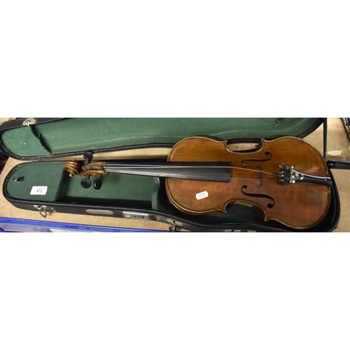 172 - Vintage Violin in Carry Case