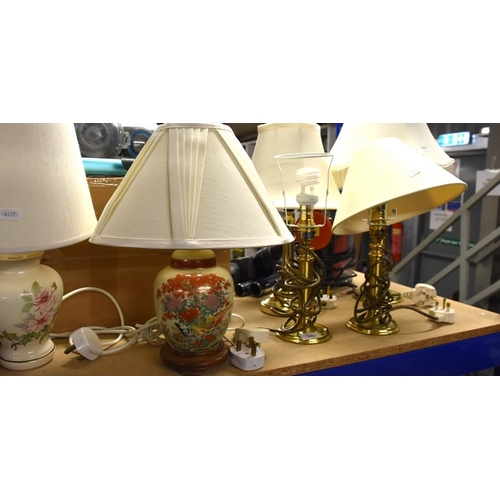 256 - 6 Table Lamps