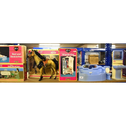 283 - Sindy Accessories - Horse, Wardrobe, Bathroom etc