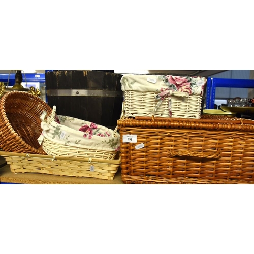 291 - 5 Assorted Baskets