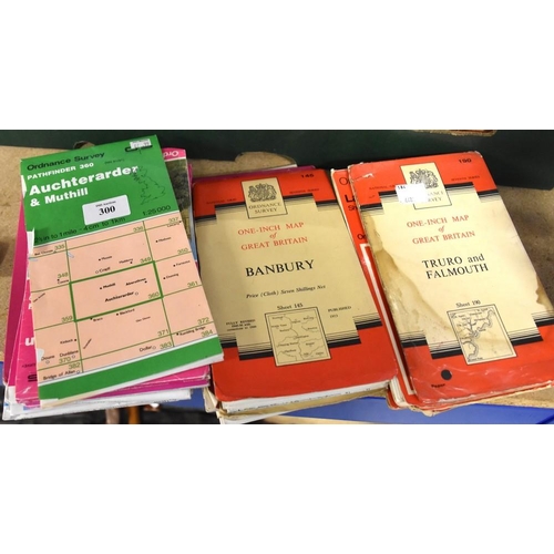 300 - Quantity of Vintage OS Maps