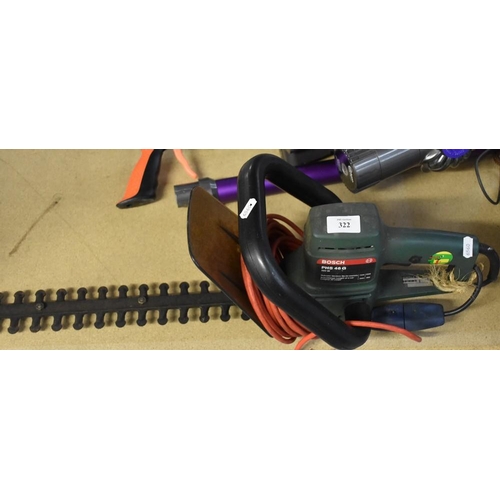 322 - Bosch PHS 469 Hedge Trimmer