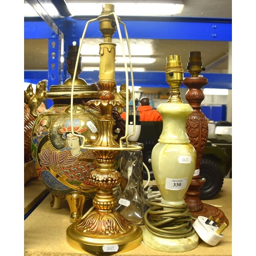 330 - 5 Assorted Table Lamps