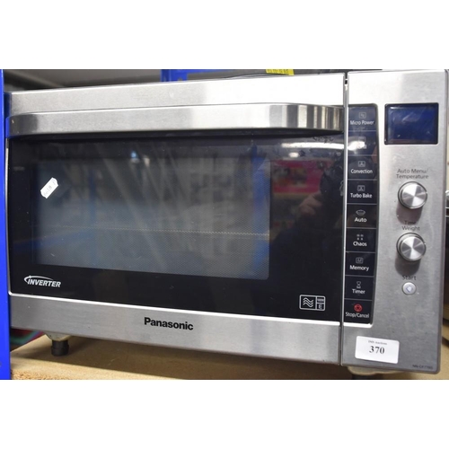 370 - Panasonic 1000w Microwave Oven