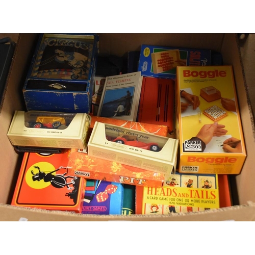 410 - Box - Board Games, Toys, Die Cast Vehicles etc