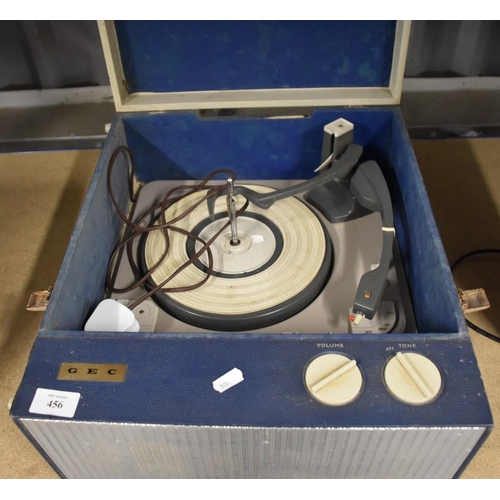 456 - Vintage GEC Record Player