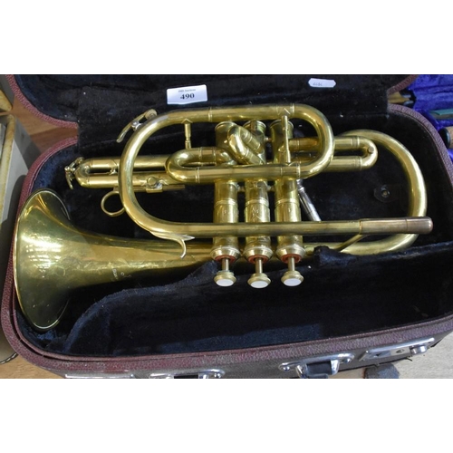 490 - Cornet with Hard Carry Case