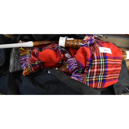 496 - Set of Bagpipes