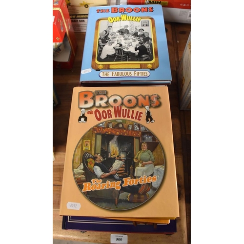 500 - 16 Broons & Our Willie Annuals