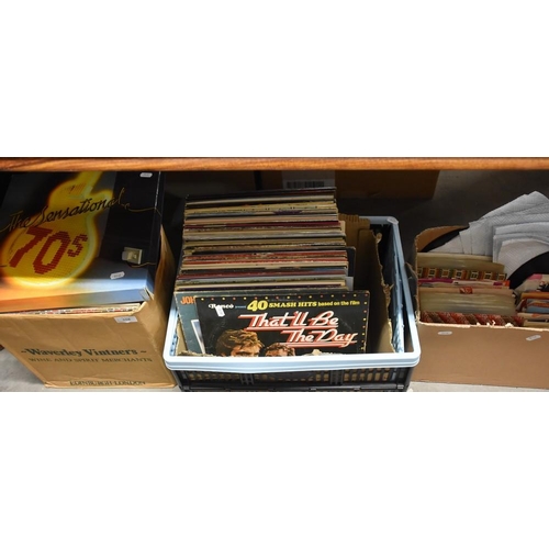 558 - 3 Boxes of Records & Singles