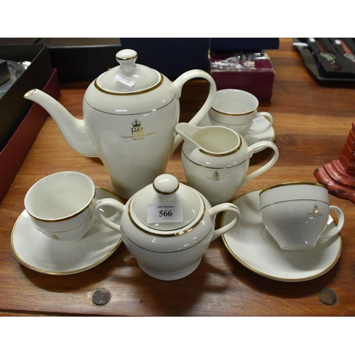 566 - Queens Golden Jubilee Tea Set