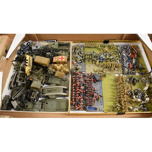 607 - Box Model Soldiers, Tanks etc