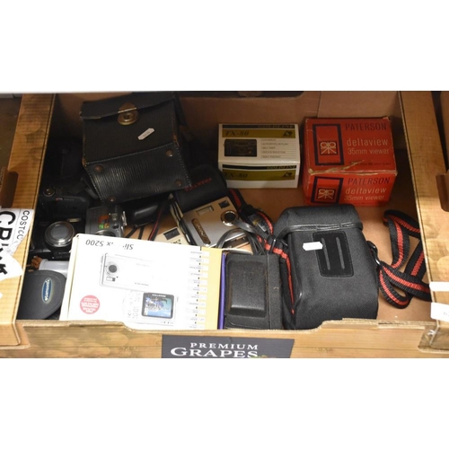 627 - Box Assorted Cameras