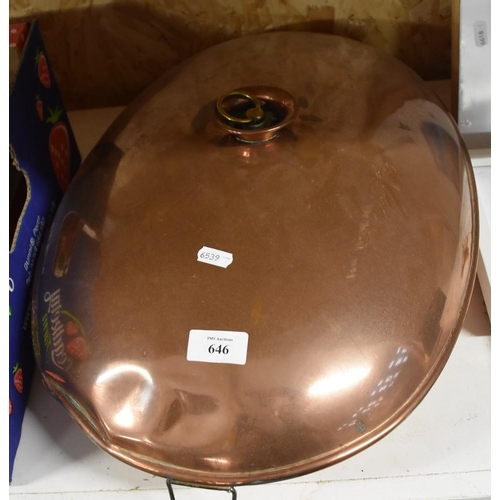 646 - Copper Hot Water Bottle