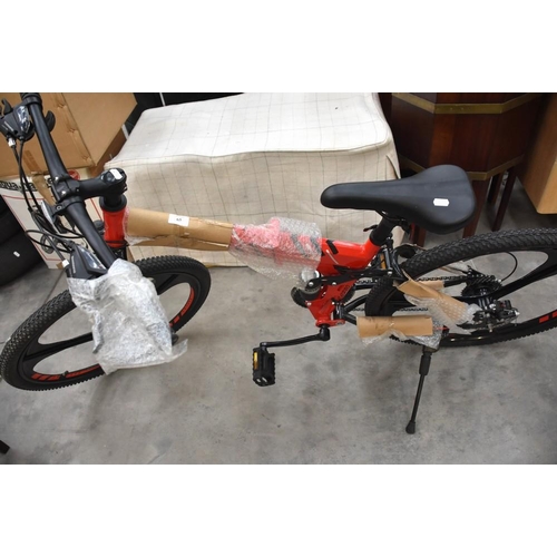 65 - Hardroxx CC220 Folding Mountain Bike (New)