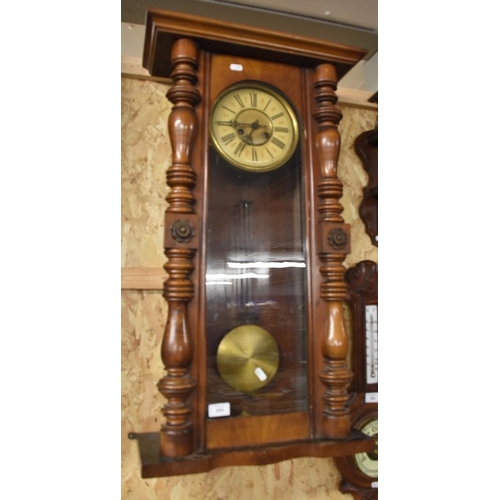 694 - Mahogany Wall Clock