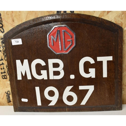 720 - MG 1967 Sign