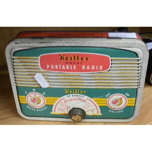 735 - Keiller Portable Radio Sweet Box