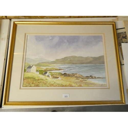 1621 - Framed Watercolour 