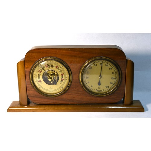 1002 - Desk Barometer & Thermometer