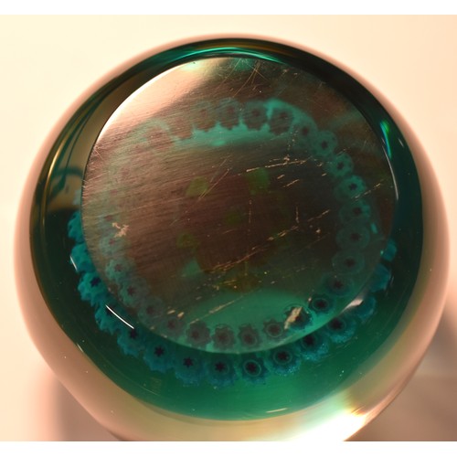 1205 - Perthshire Facet Cut Glass Paperweight